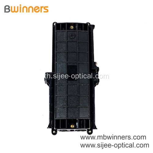96 Core Inline Fiber Optic Splice ปิด Fosc 3 In 3 Out